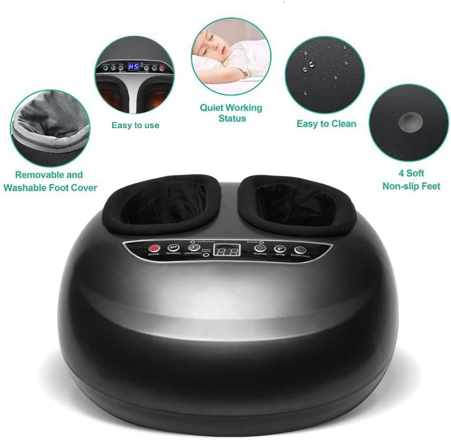 RevivaSoothe™ Pro Foot Massager with Heat Therapy