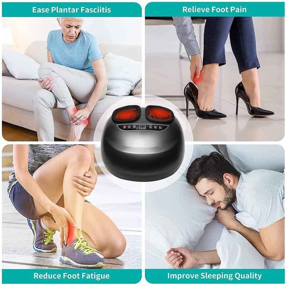 RevivaSoothe™ Pro Foot Massager with Heat Therapy